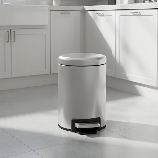 Stainless Steel Trash Can 9 L